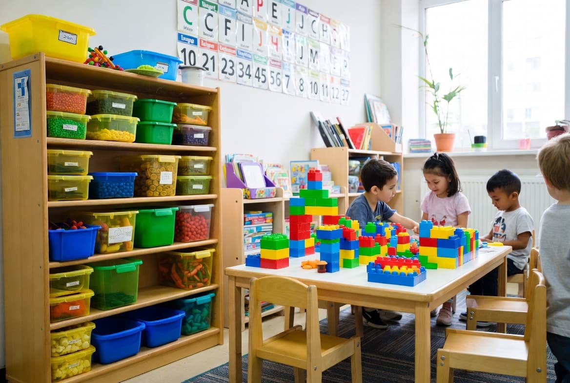 Montessori classroom activities